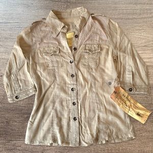 Vintage DaNang cotton top XS